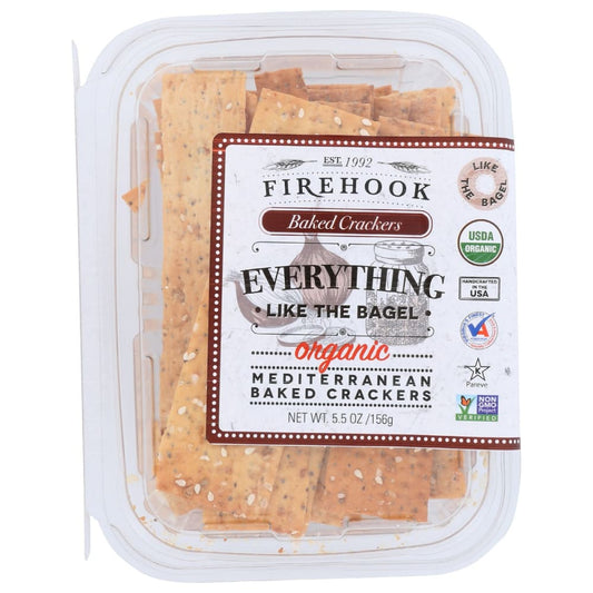FIREHOOK: Cracker Evrythng Snack Bx 5.5 oz (Pack of 5) - Crackers > Crackers Snack & Sandwich - FIREHOOK