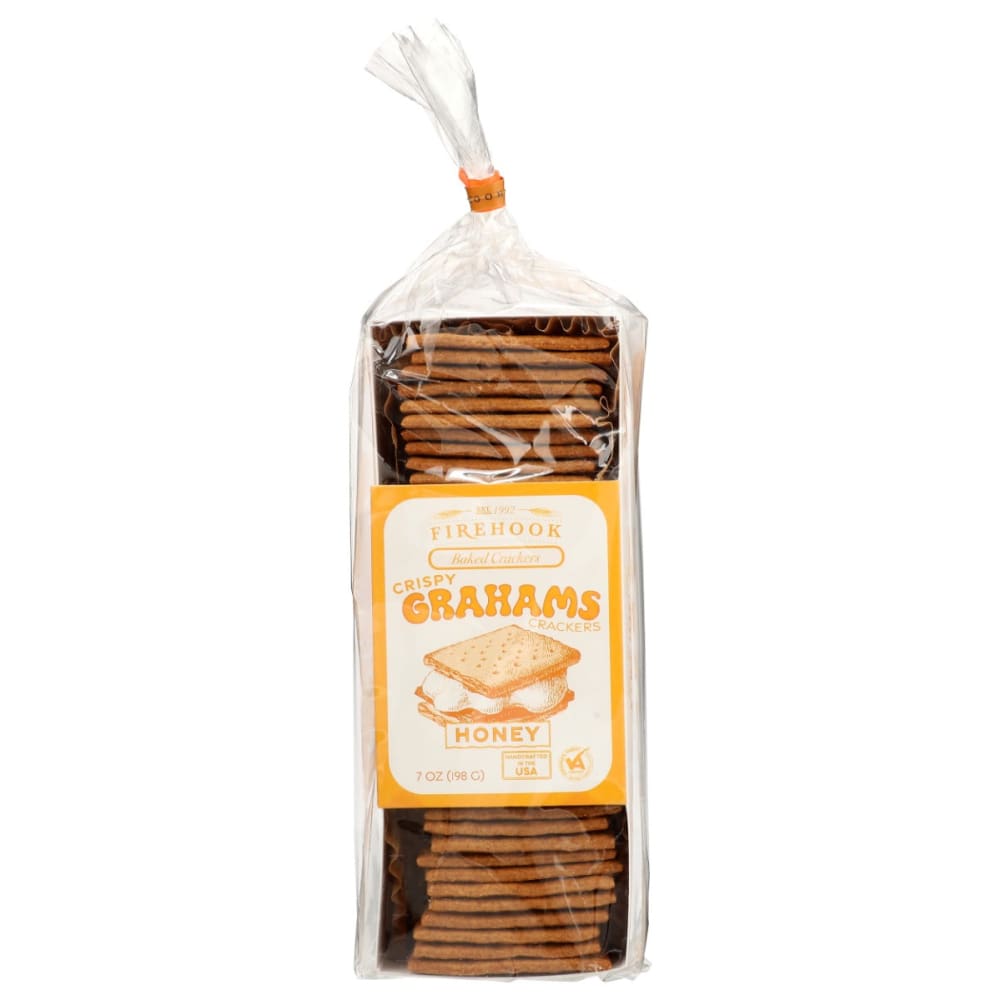 FIREHOOK: Crispy Grahams Crackers Honey 7 oz (Pack of 5) - Grocery > Snacks > Crackers - FIREHOOK