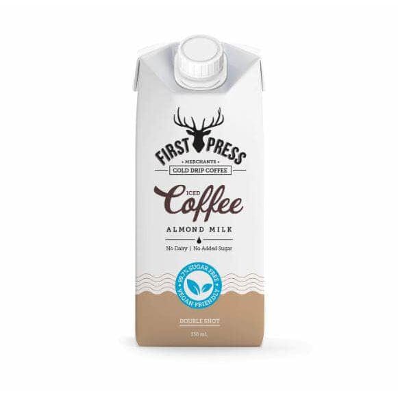 FIRST PRESS MERCHANTS Grocery > Beverages > Milk & Milk Substitutes FIRST PRESS MERCHANTS: Iced Coffee Almond Milk No Added Sugar, 11.8 fo