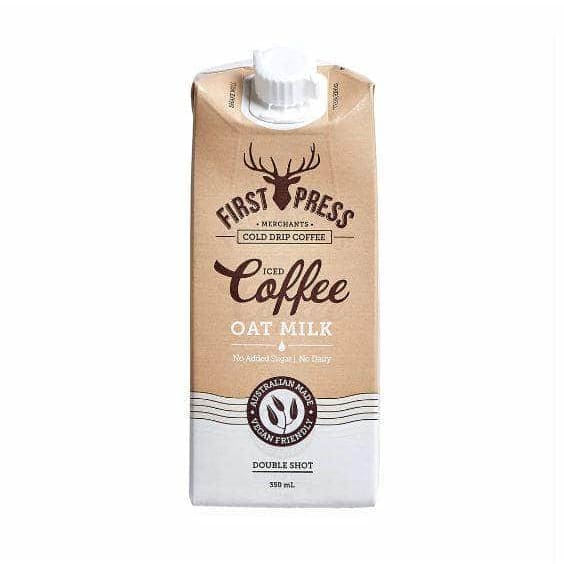 FIRST PRESS MERCHANTS Grocery > Beverages > Milk & Milk Substitutes FIRST PRESS MERCHANTS: Iced Coffee Oat Milk, 11.8 fo