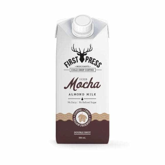 FIRST PRESS MERCHANTS Grocery > Beverages > Milk & Milk Substitutes FIRST PRESS MERCHANTS: Iced Mocha Almond Milk, 11.8 fo