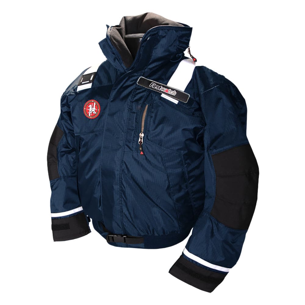 First Watch AB-1100 Flotation Bomber Jacket - Navy Blue - XXL - Marine Safety | Flotation Coats/Pants - First Watch