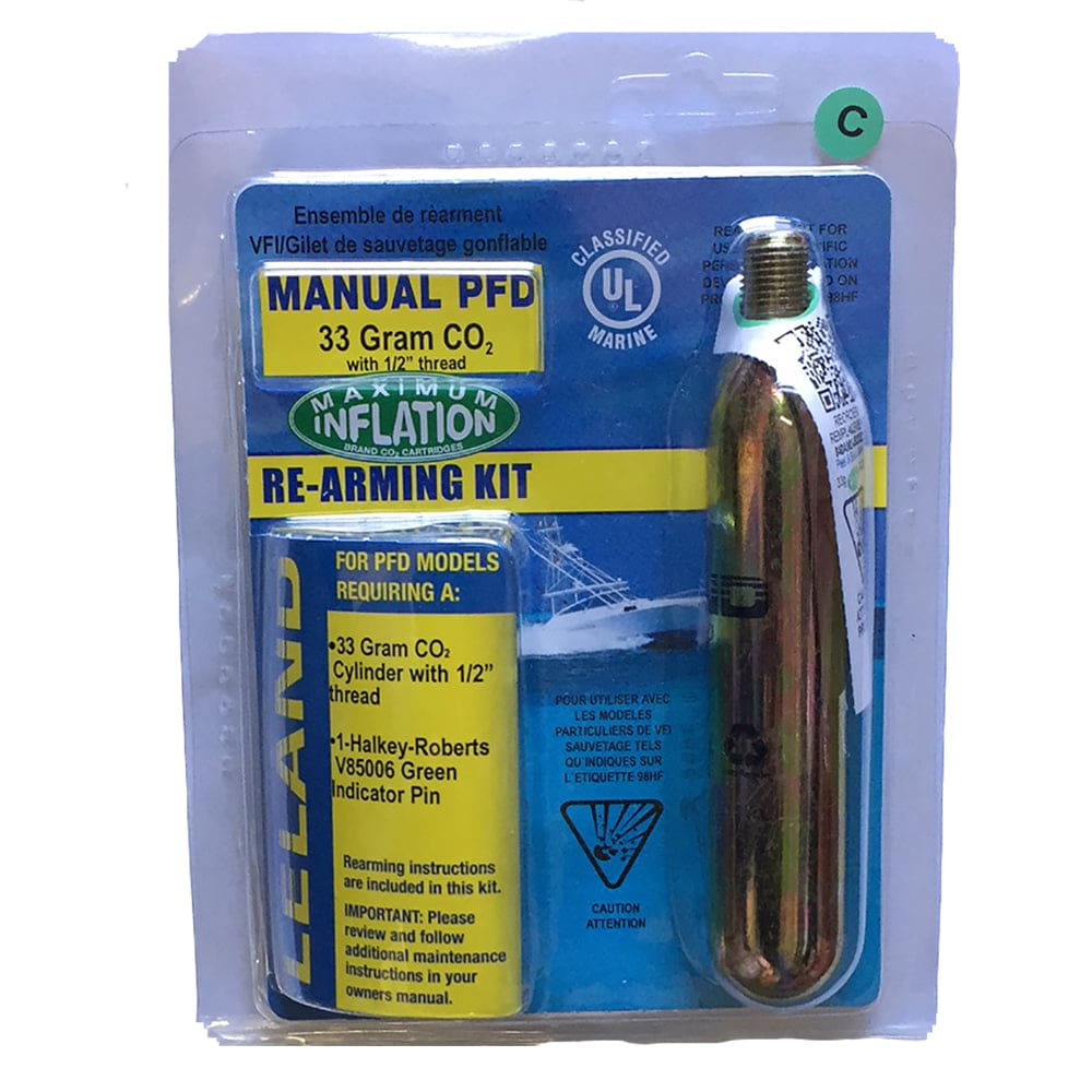 First Watch Re-Arm Kit - 33 Gram - Manual - Marine Safety | Personal Flotation Devices - First Watch