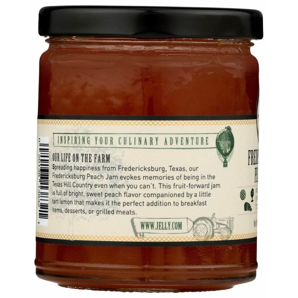 FISCHER & WIESER Grocery > Pantry > Jams & Jellies FISCHER & WIESER: Fredericksburg Peach Jam, 10.9 oz