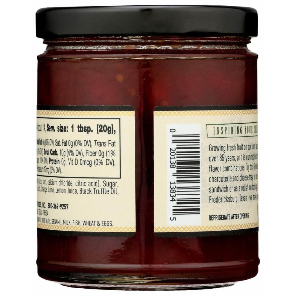 FISCHER & WIESER Grocery > Pantry > Jams & Jellies FISCHER & WIESER: Smoked Tomato Truffle Jam, 10.9 oz