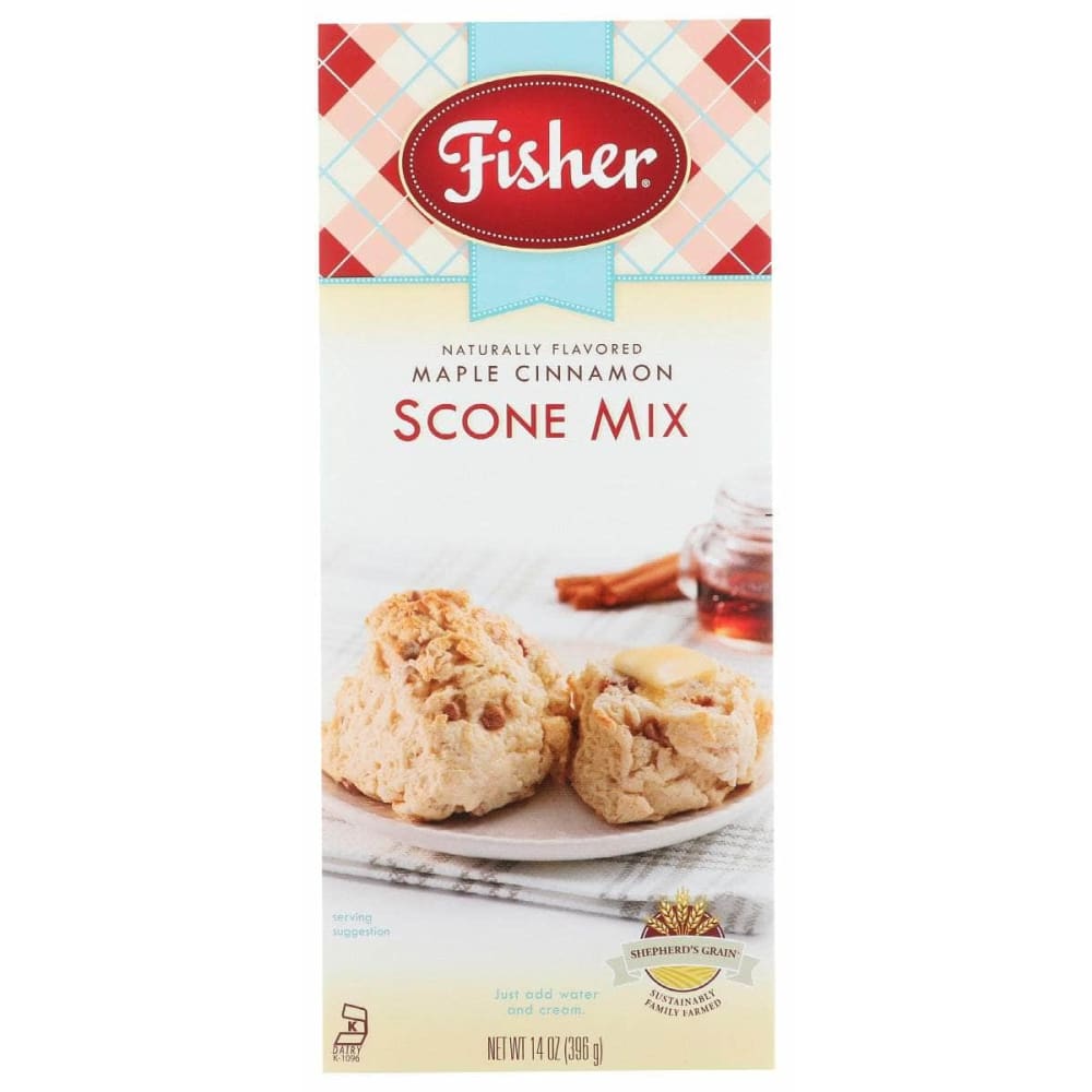 FISHER Grocery > Cooking & Baking > Baking Ingredients FISHER: Scone Mix Maple Cinnamon, 14 oz