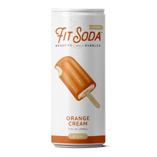 FIT SODA: Orange Cream Soda 12 fo (Pack of 6) - Grocery > Beverages > Sodas - FIT SODA