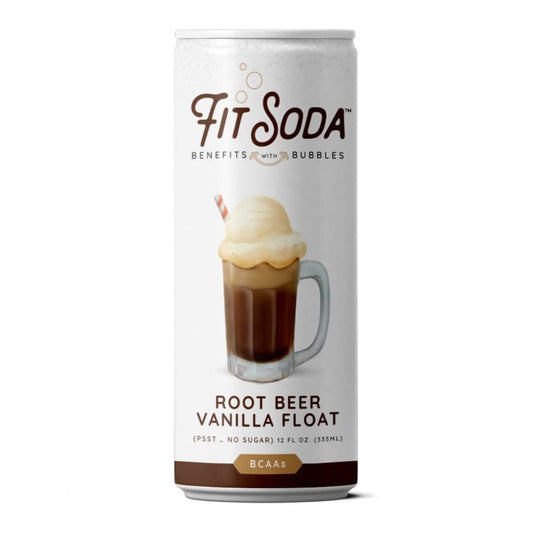 FIT SODA: Root Beer Vanilla Float Soda 12 fo (Pack of 6) - Grocery > Beverages > Sodas - FIT SODA