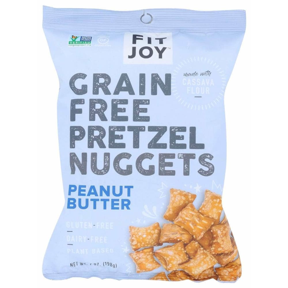 FITJOY Grocery > Snacks > Chips > Pretzels FITJOY: Peanut Butter Pretzel Nuggets, 7 oz