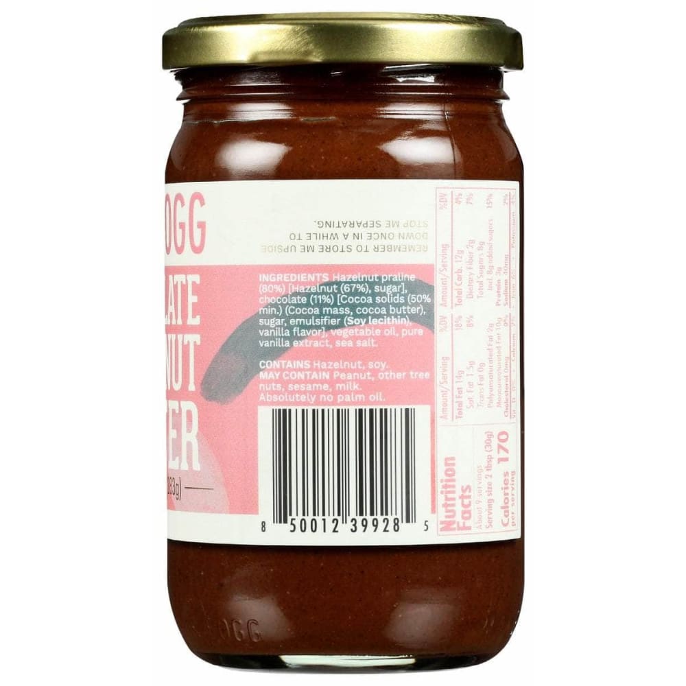 FIX & FOGG Fix & Fogg Chocolate Hazelnut Butter, 10 Oz