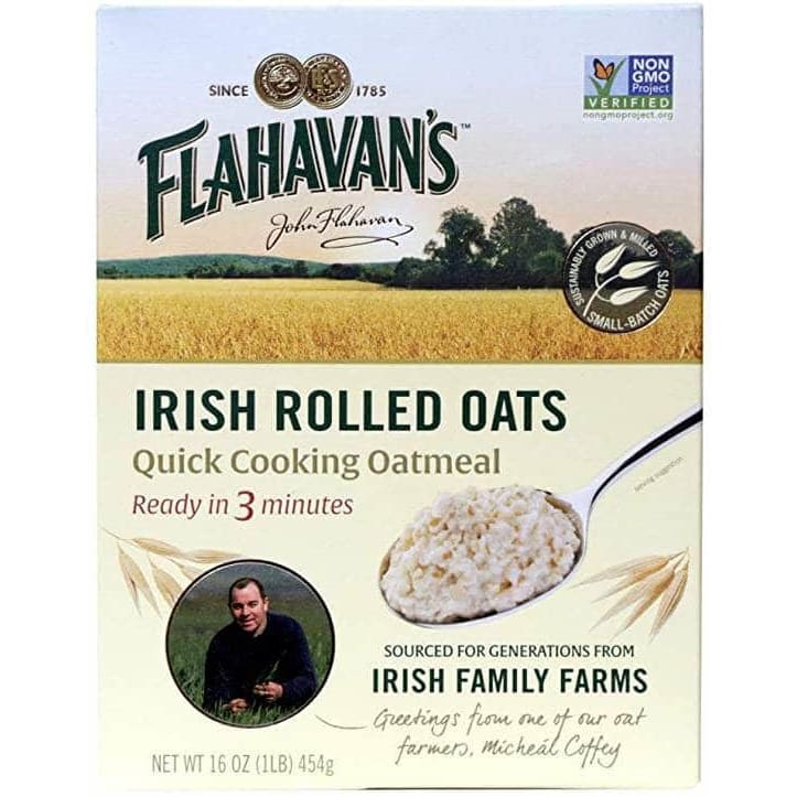 FLAHAVANS Grocery > Breakfast > Breakfast Foods FLAHAVANS: Irish Rolled Oats, 16 oz