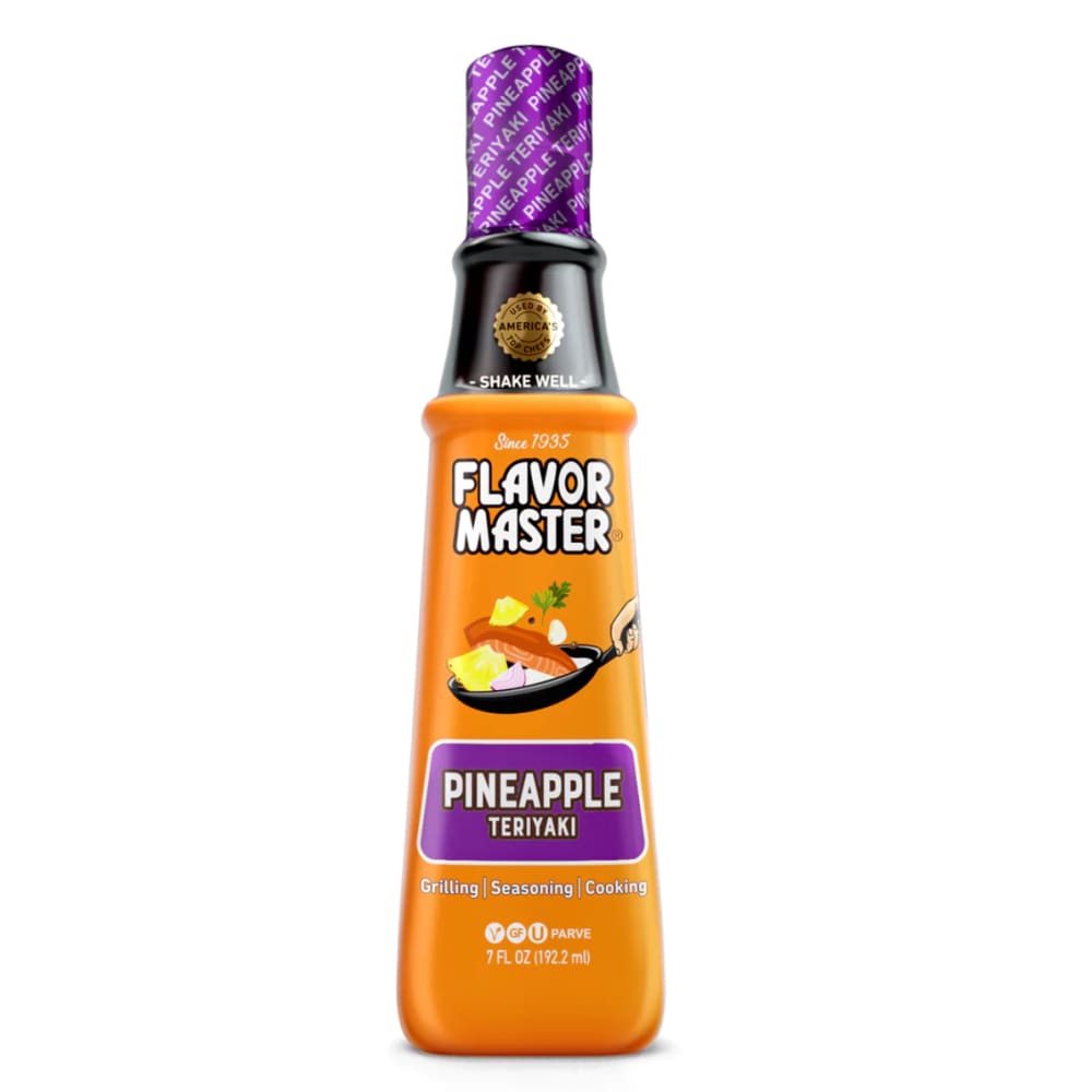 FLAVOR MASTER: Seasoning Pneap Teriyaki 7 oz (Pack of 4) - FLAVOR MASTER