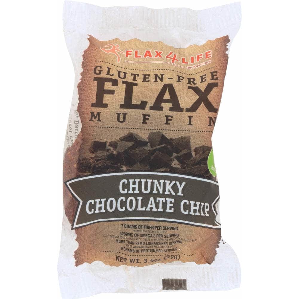 Flax4Life Flax4Life Gluten Free Flax Muffins Chunky Chocolate Chip Single, 3.5 oz