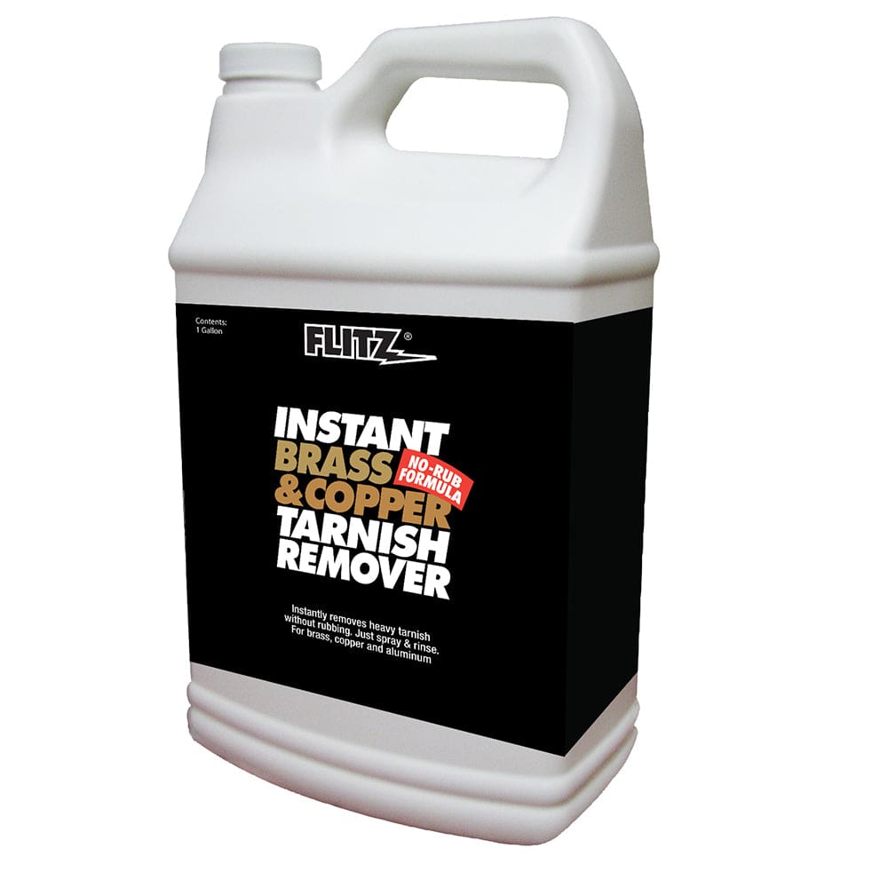 Flitz Instant Brass & Copper Tarnish Remover - 1 Gallon - Boat Outfitting | Cleaning - Flitz