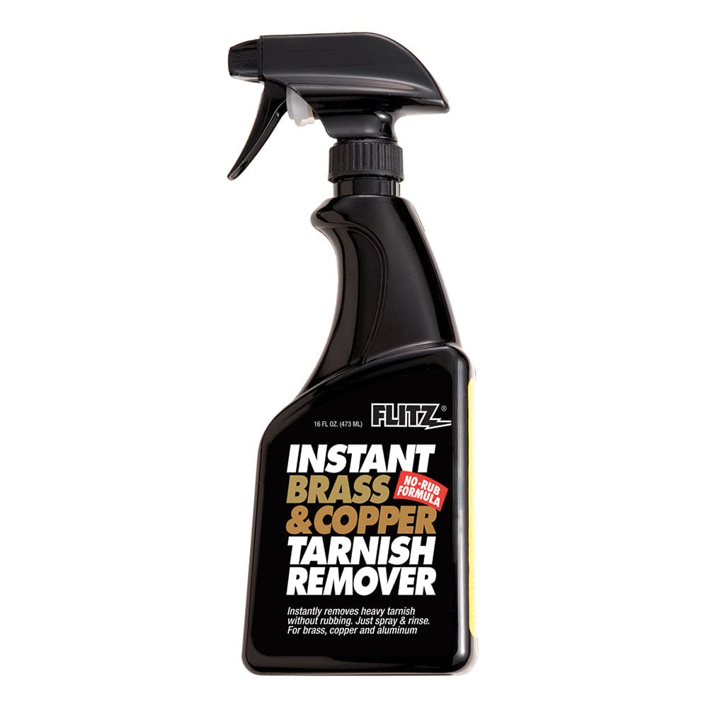Flitz Instant Brass & Copper Tarnish Remover - 16. oz Spray - Boat Outfitting | Cleaning - Flitz