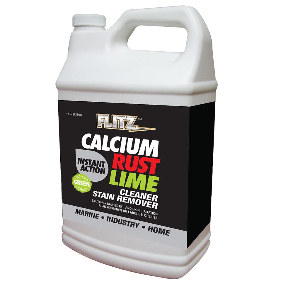 Flitz Instant Calcium Rust & Lime Remover - Gallon Refill - Boat Outfitting | Cleaning - Flitz
