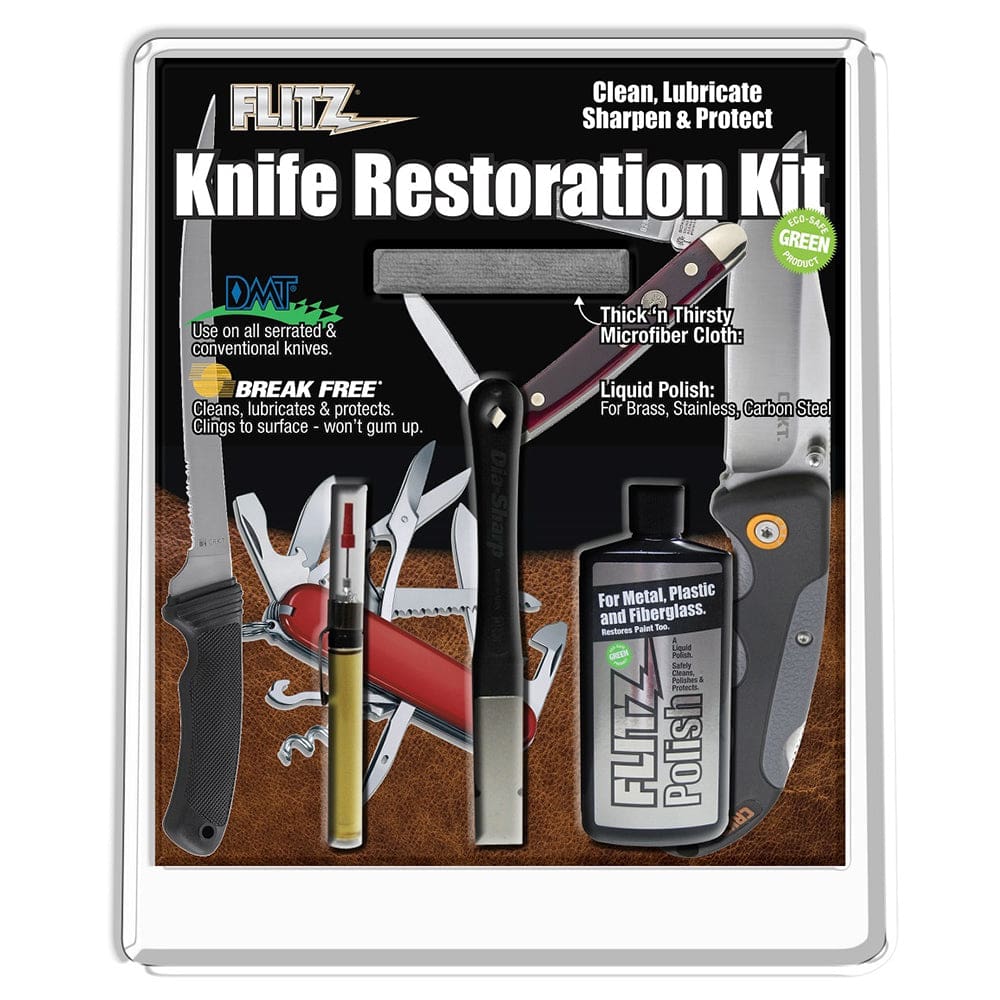 Flitz Knife Restoration Kit - Boat Outfitting | Cleaning - Flitz