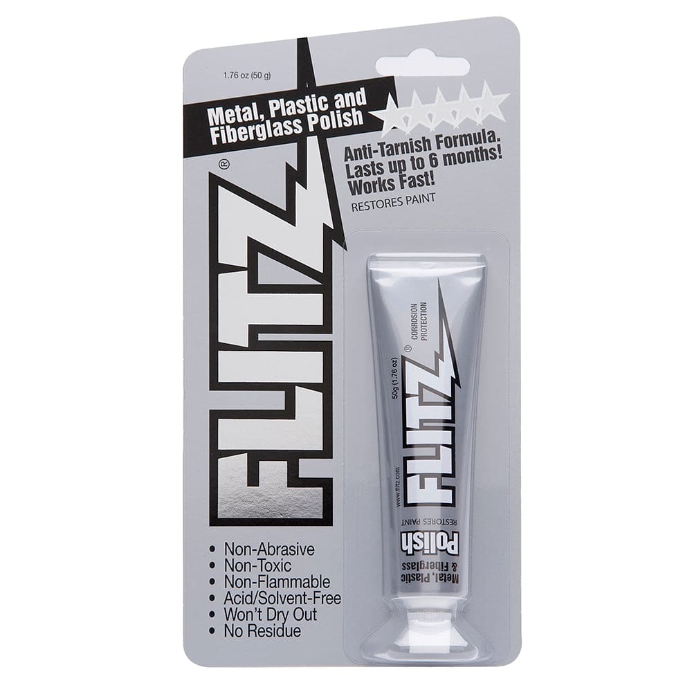 Flitz Polish - Paste - 1.76oz Tube - 6-Pack - Boat Outfitting | Cleaning - Flitz