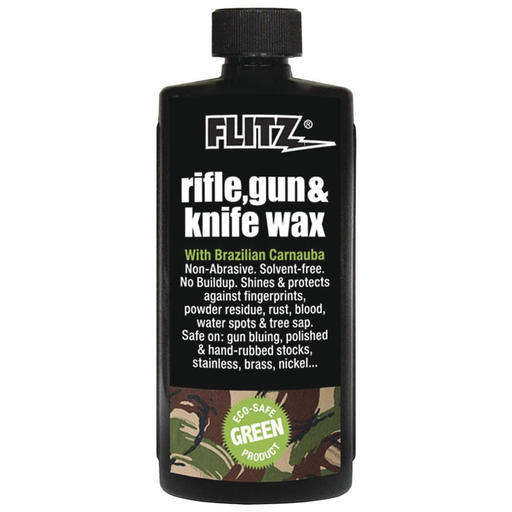 Flitz Rifle Gun & Knife Wax - 7.6 oz. Bottle - Boat Outfitting | Cleaning - Flitz