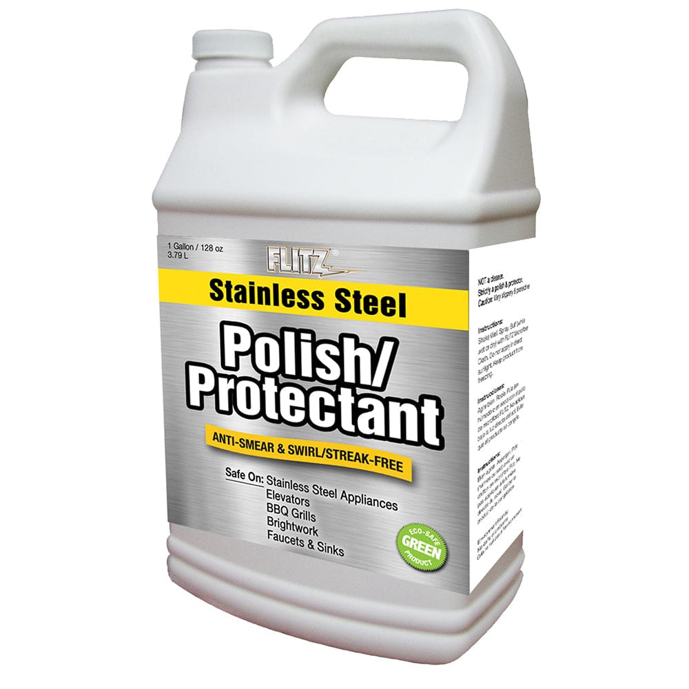 Flitz Stainless Steel Polish/ Protectant - 1 Gallon - Boat Outfitting | Cleaning - Flitz