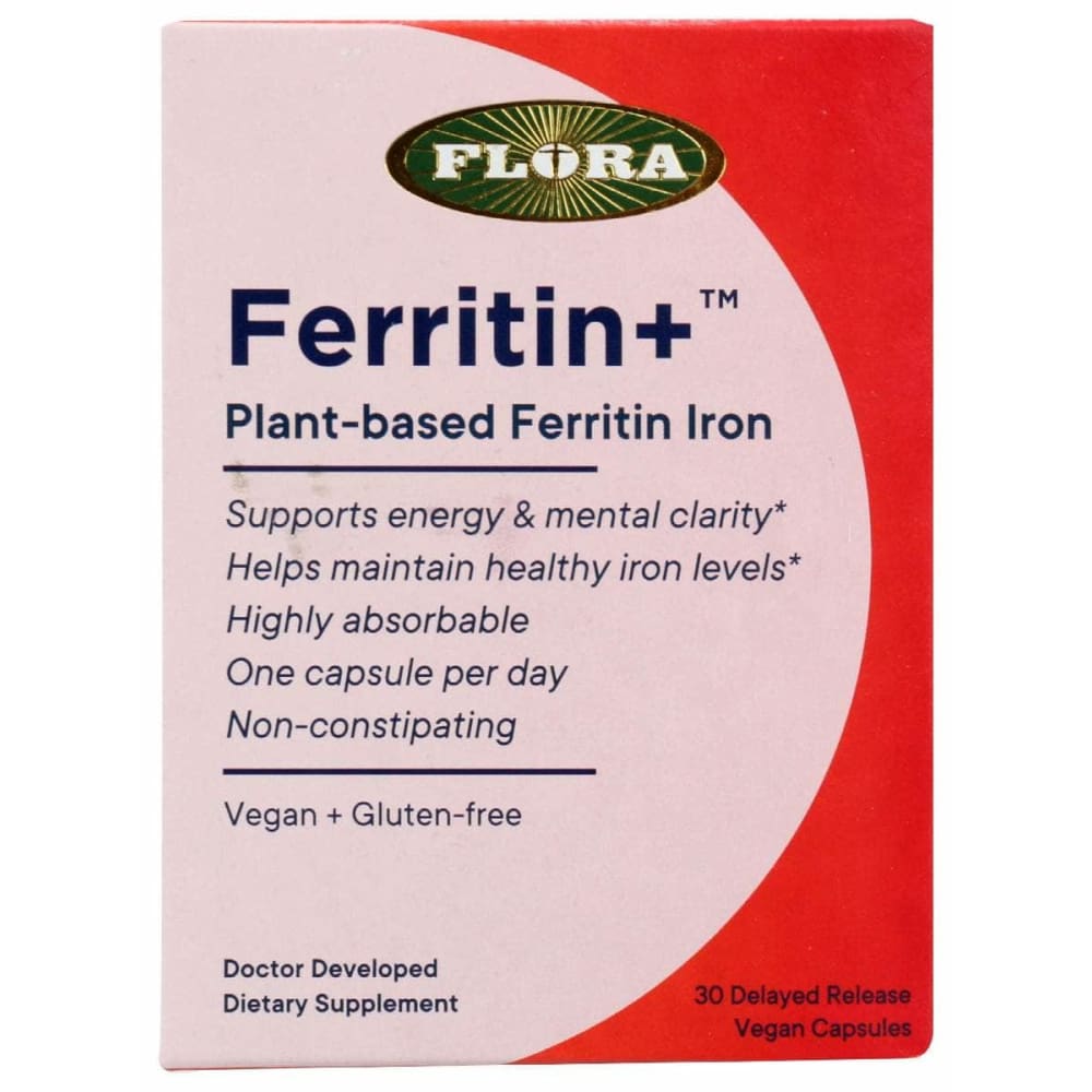 FLORA HEALTH FLORA HEALTH Iron Ferritin Plus, 30 vc