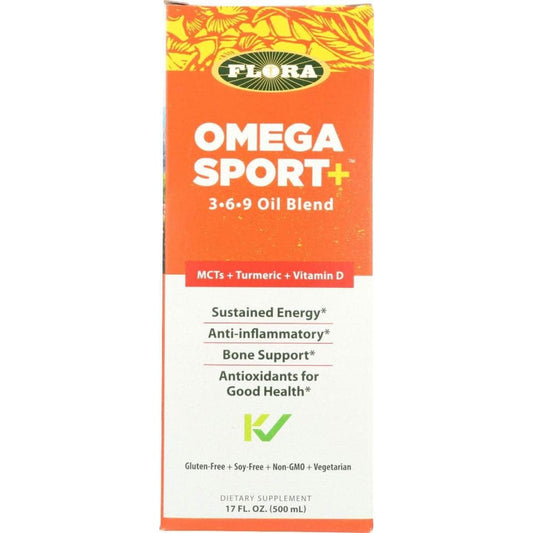 FLORA HEALTH FLORA HEALTH Omega Sport Plus, 17 oz