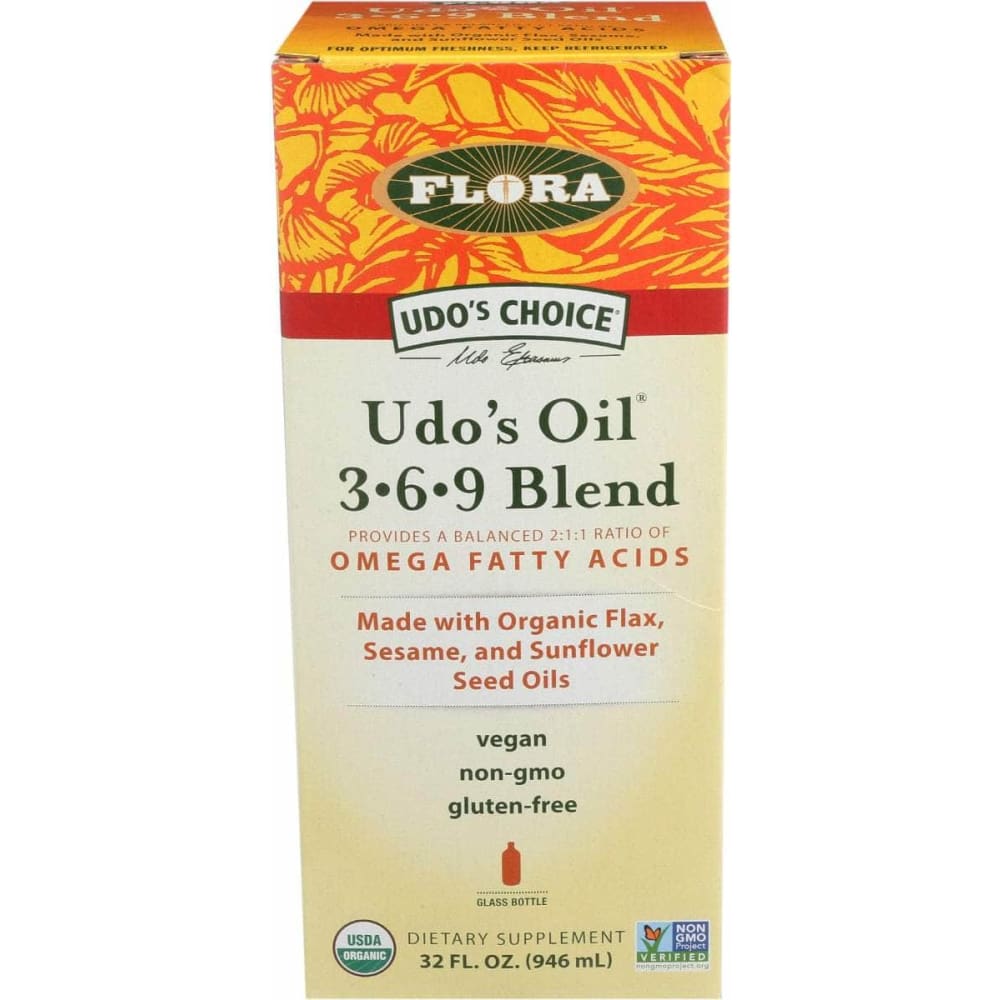 FLORA HEALTH FLORA HEALTH Udos Oil 369 Blend, 32 oz