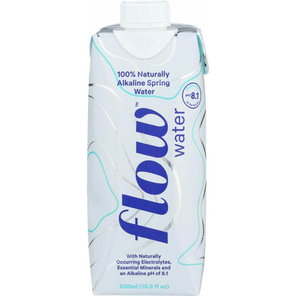 Flow Original Alkaline Spring Water, 16.9 Oz (Case of 5) | ShelHealth