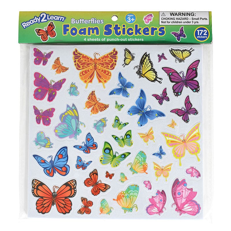 Foam Stickers Butterflies (Pack of 6) - Stickers - Learning Advantage