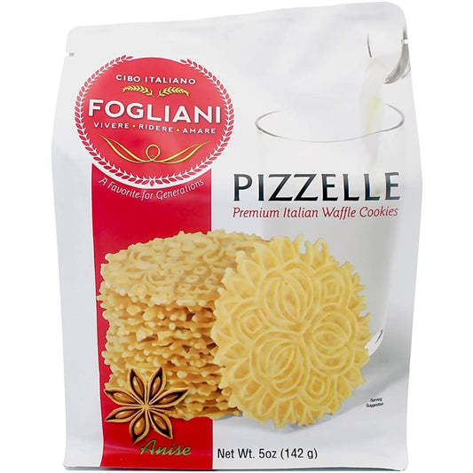 FOGLIANI FOOD COMPANY: Cookies Waffle Lemon Pizz 5 oz (Pack of 4) - Cookies - FOGLIANI FOOD COMPANY