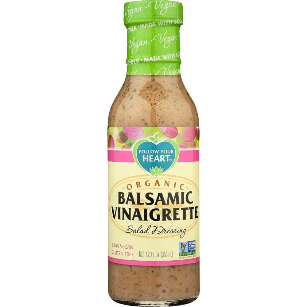 Follow Your Heart Follow Your Heart Organic Balsamic Vinaigrette Salad Dressing, 12 oz