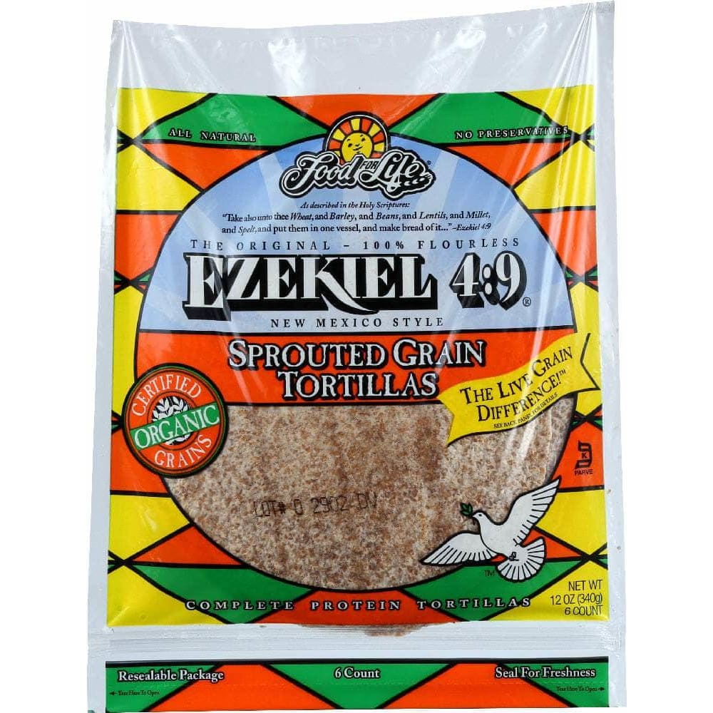 Food For Life Food For Life Ezekiel 4:9 Sprouted Grain Tortillas, 12 oz