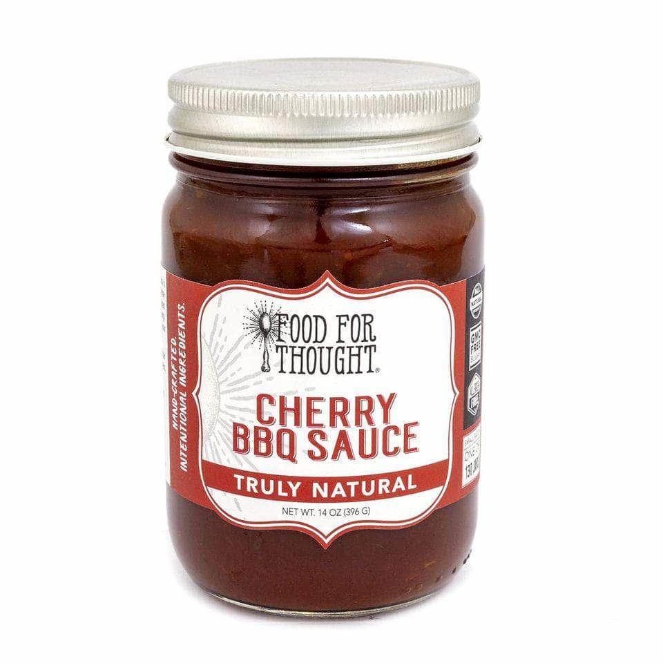 FOOD FOR THOUGHT Food For Thought Bbq Sauce Cherry, 14 Oz
