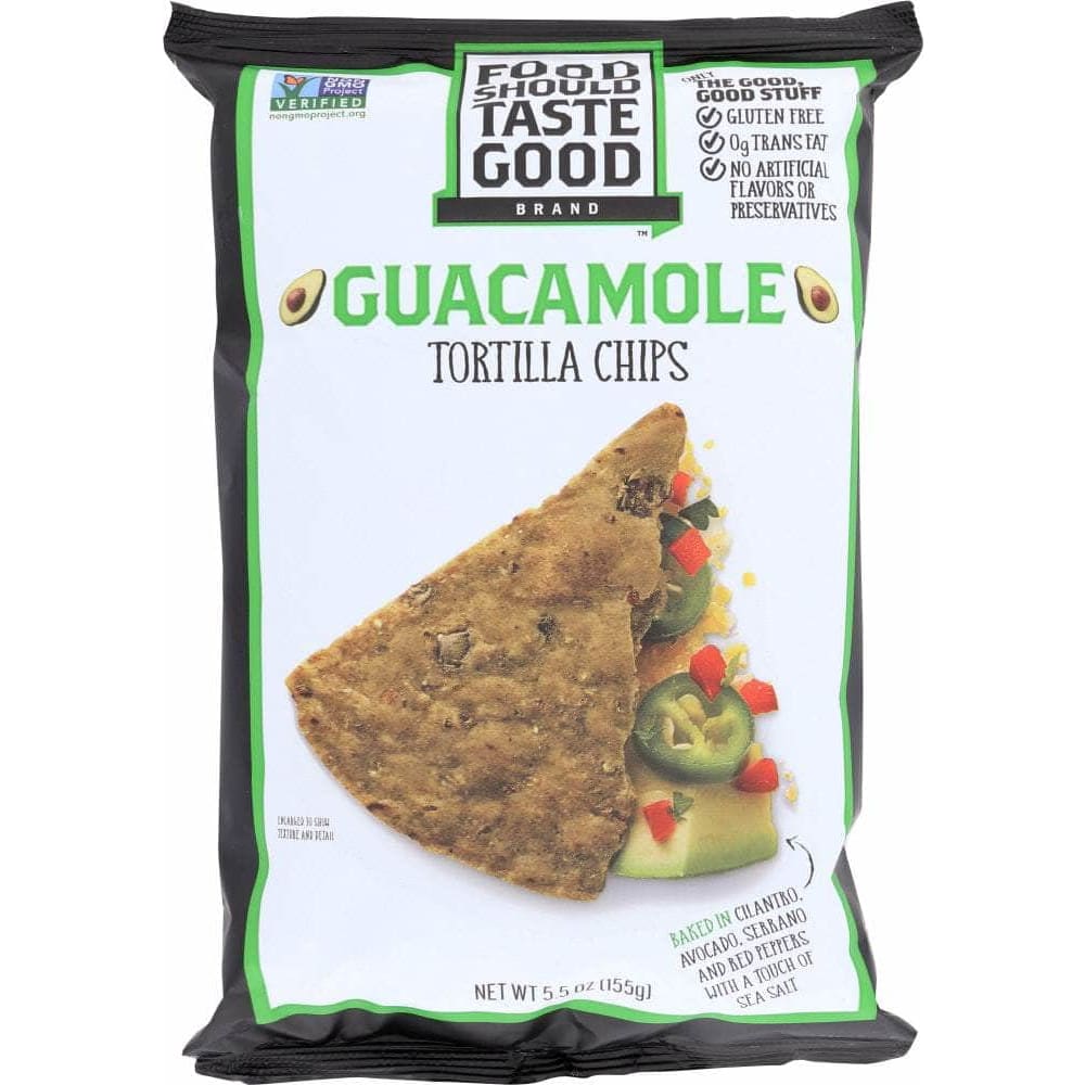 Food Should Taste Good Food Should Taste Good Guacamole Tortilla Chips, 5.5 oz