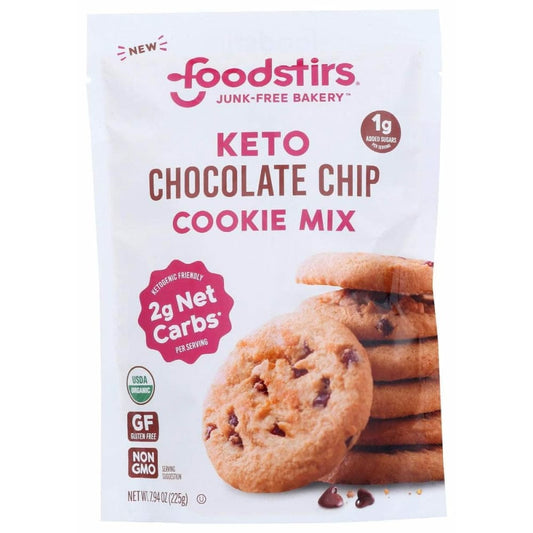 FOODSTIRS FOODSTIRS Cookie Choc Chip Mix Keto, 7.94 oz