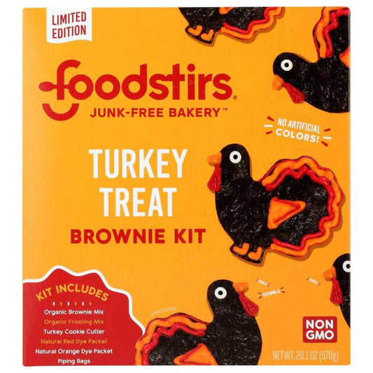 FOODSTIRS FOODSTIRS Kit Mix Brownie Turkey, 20.1 oz