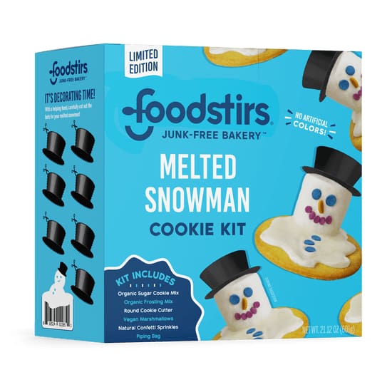 FOODSTIRS FOODSTIRS Kit Mix Cookie Snowman, 21.1 oz