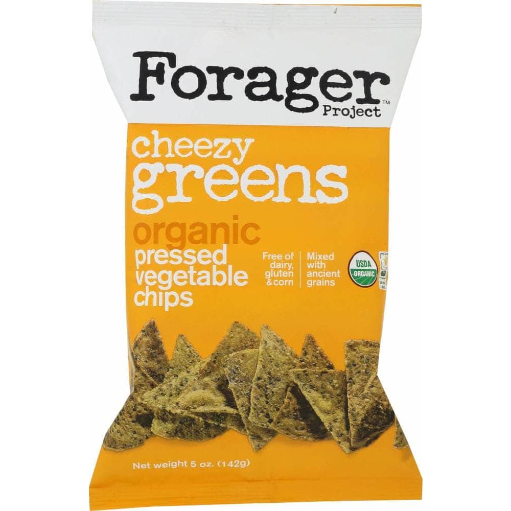 FORAGER PROJECT FORAGER Organic Cheezy Greens Vegetable Chips, 5 oz