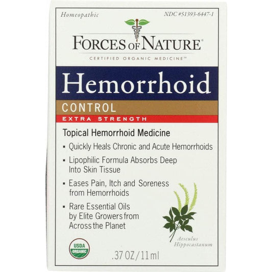 FORCES OF NATURE Forces Of Nature Hemorrhoid Control Extra Strength, 11 Ml