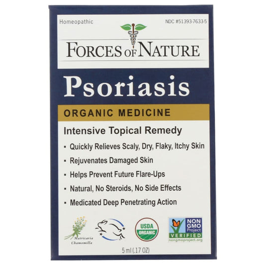 FORCES OF NATURE: Psoriasis Relief 5 ml (Pack of 4) - Health > Natural Remedies - FORCES OF NATURE