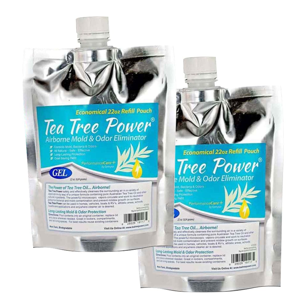 Forespar Tea Tree Power 44oz Refill Pouches (2)-22oz pouches - Boat Outfitting | Cleaning - Forespar Performance Products