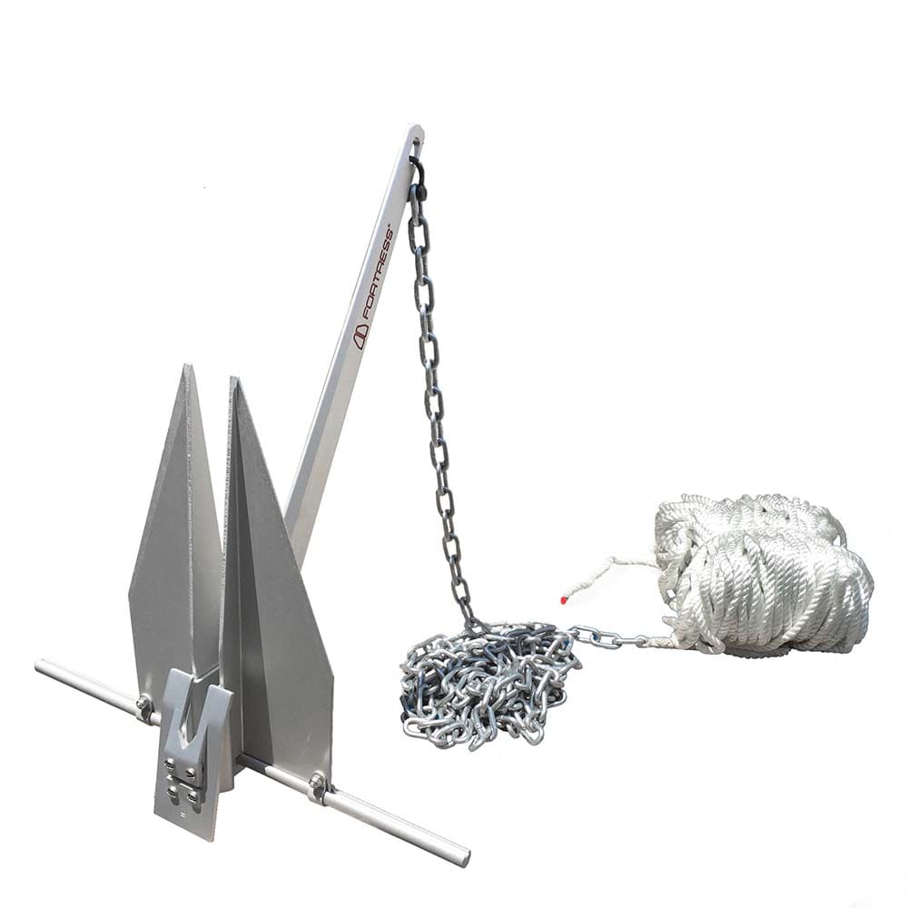 Fortress FX-16 Complete Anchoring System - Anchoring & Docking | Anchors - Fortress Marine Anchors