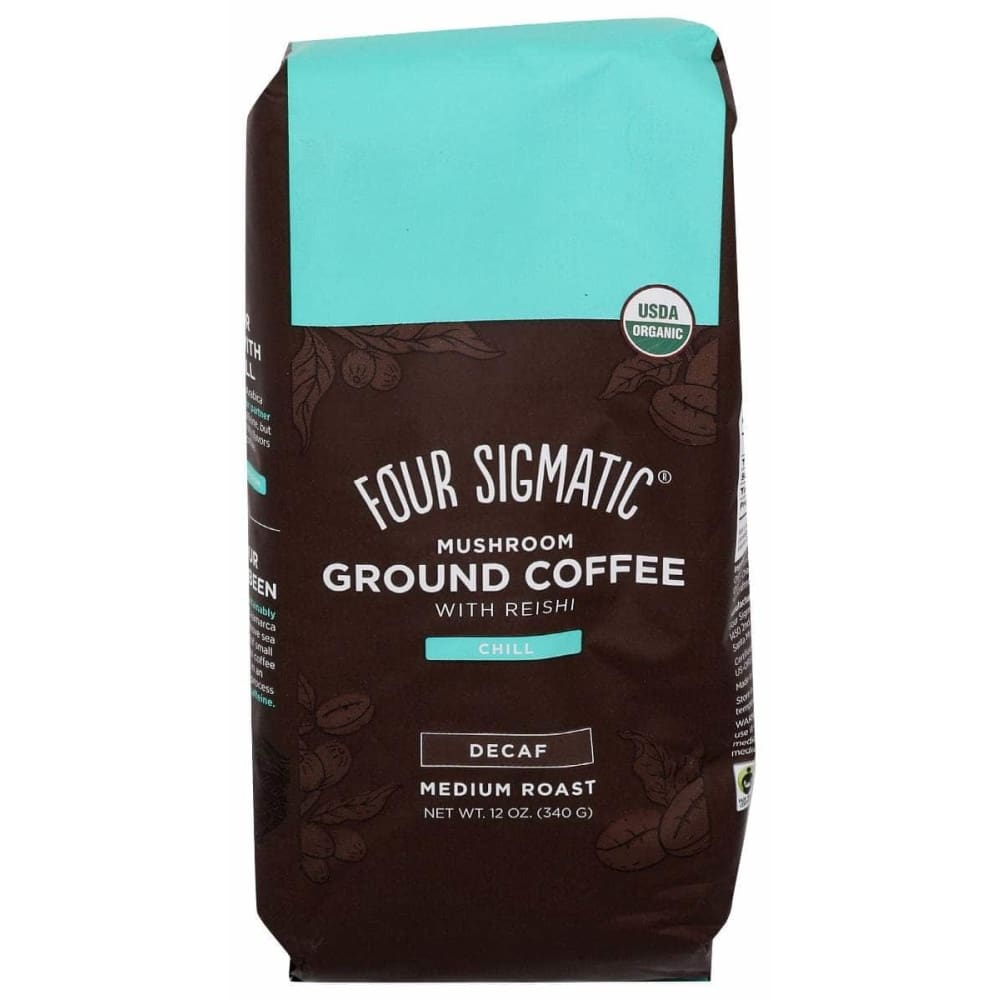 FOUR SIGMATIC FOUR SIGMATIC Chill Ground Coffee Decaf, 12 oz