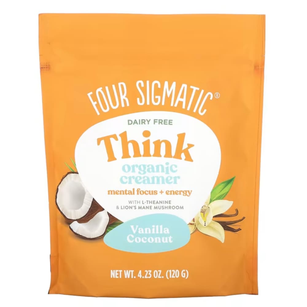 FOUR SIGMATIC: Creamer Coconut Van Org 4.23 oz (Pack of 2) - Grocery > Beverages > Coffee Tea & Hot Cocoa - FOUR SIGMATIC