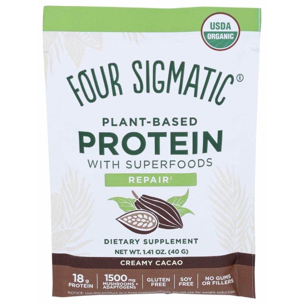 FOUR SIGMATIC FOUR SIGMATIC Creamy Cacao Protein Powder, 1.41 oz
