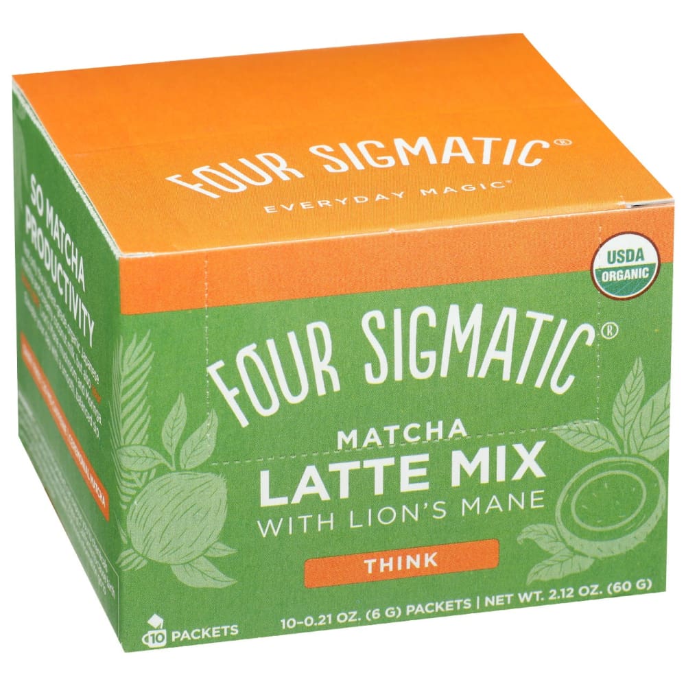 FOUR SIGMATIC: MATCHA LATTE W MAITAKE (2.120 OZ) - Grocery > Beverages > Coffee Tea & Hot Cocoa - FOUR SIGMATIC