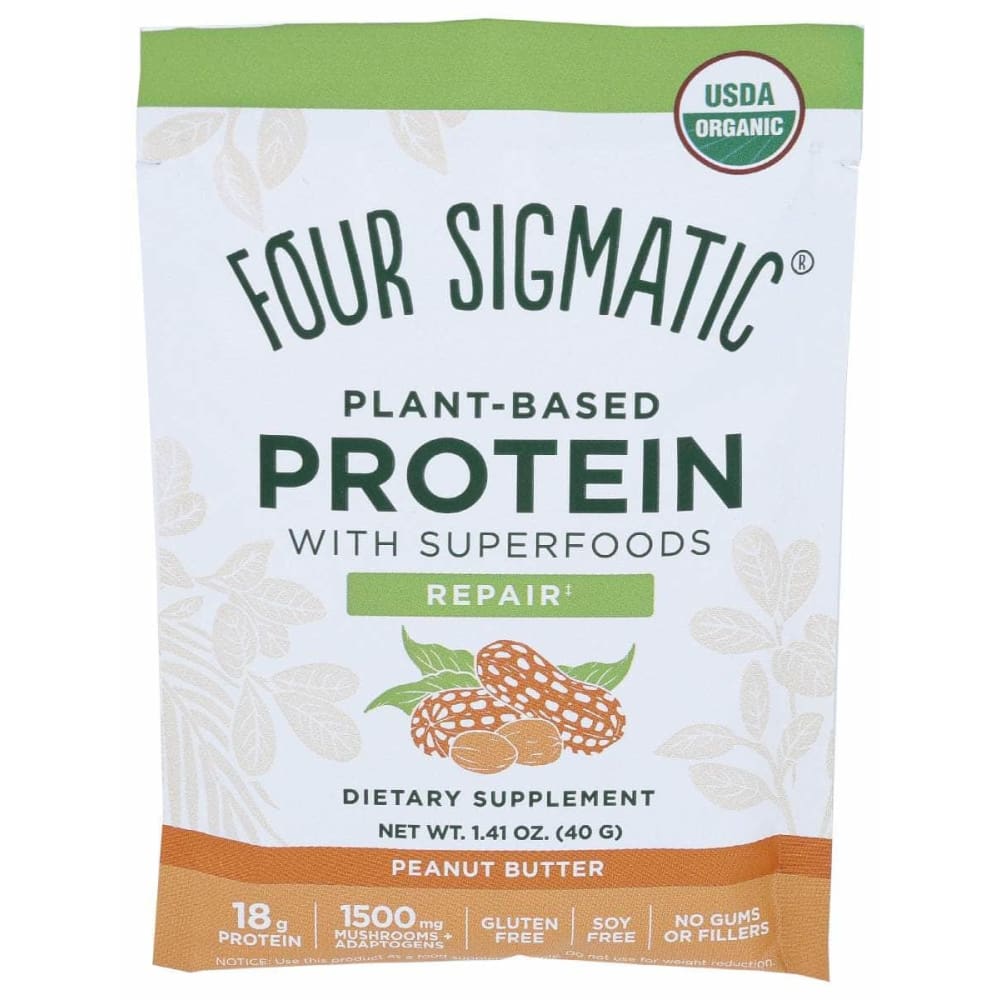 FOUR SIGMATIC FOUR SIGMATIC Peanut Butter Protein Powder, 1.41 oz