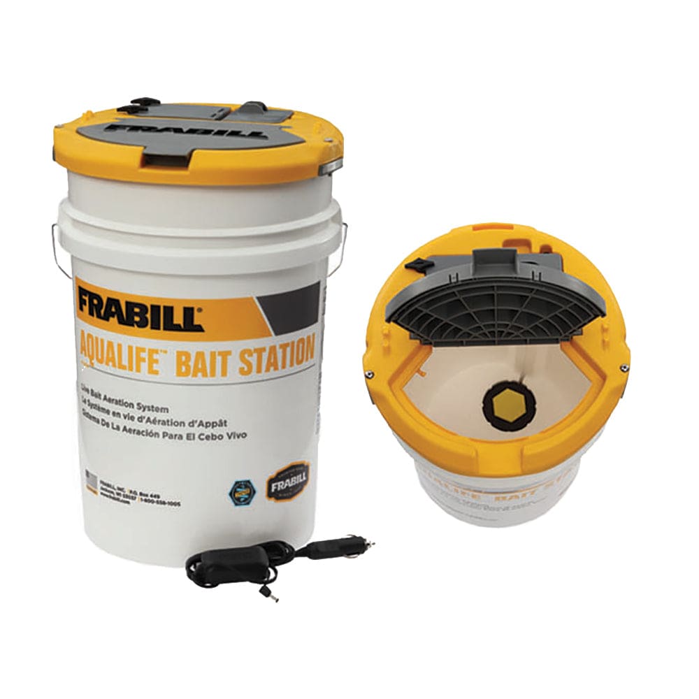 Frabill Aqua-Life™ Bait Station - 6 Gallon Bucket - Marine Plumbing & Ventilation | Livewell Pumps,Hunting & Fishing | Bait Management -