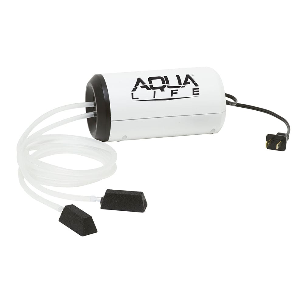 Frabill Aqua-Life® Aerator Dual Output 110V Greater Than 25 Gallons - Marine Plumbing & Ventilation | Livewell Pumps,Hunting & Fishing |