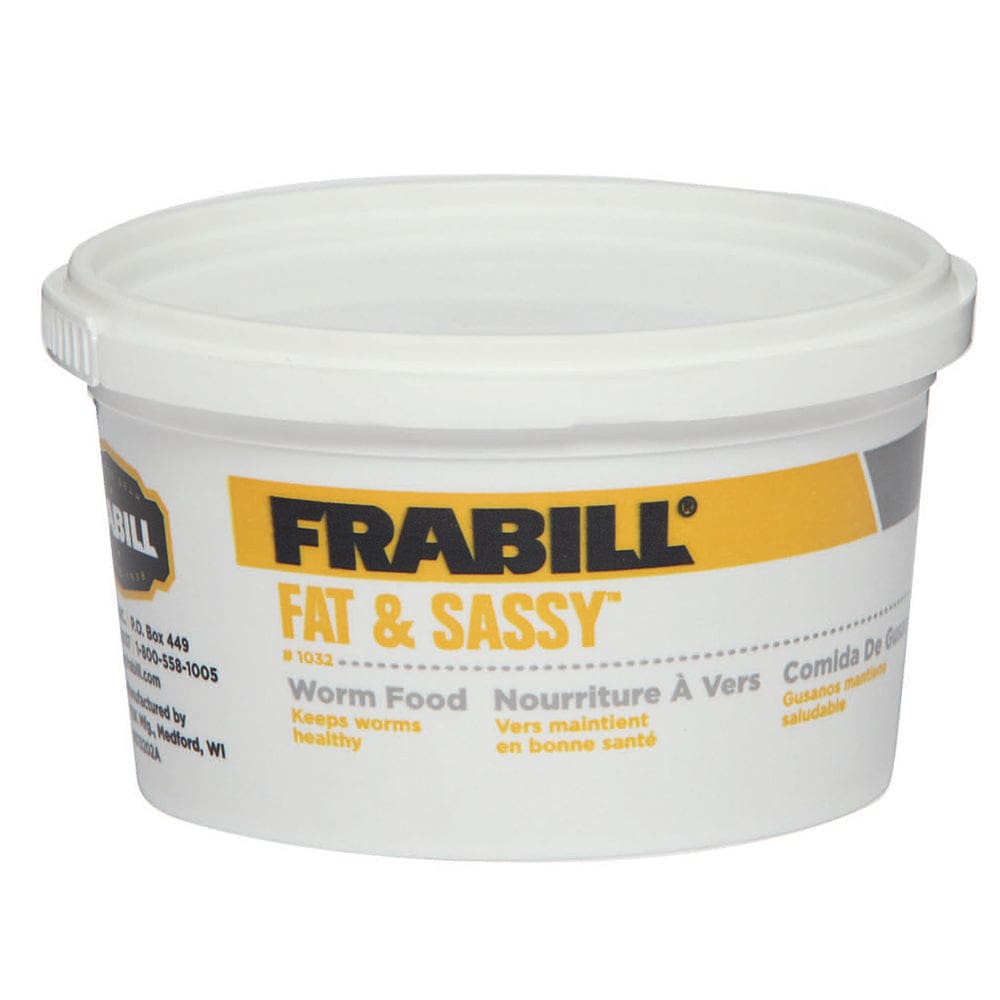 Frabill Fat & Sassy Worm Food (Pack of 2) - Hunting & Fishing | Bait Management - Frabill